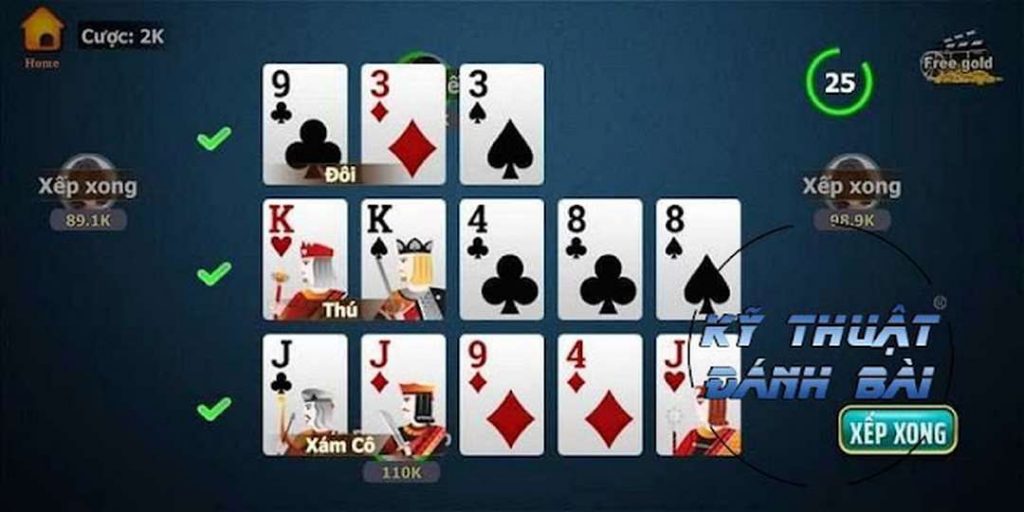 Cách chơi Poker bài mậu binh 